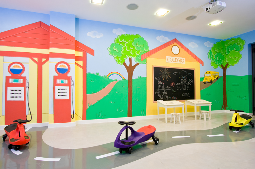 sala comunitaria infantil en madrid en la zona de planetario