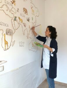 murales infantiles pintados a mano al mejor precio en madrid