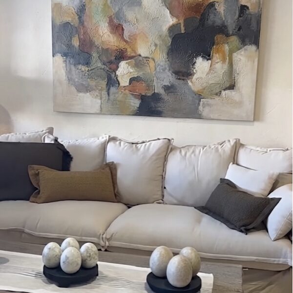 Cuadros Abstractos Pintados a Mano | Arte Original para Decoración | ArteVivo. 120x96 cm. Lienzo sin marco. Envío incluido
