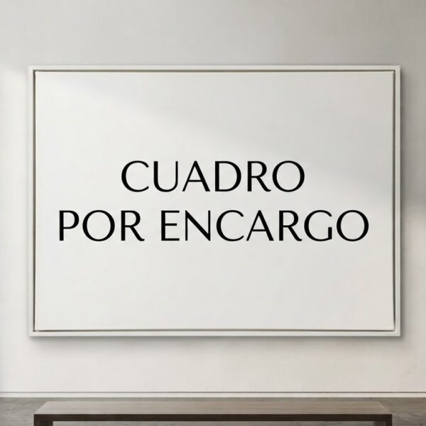 Cuadro abstracto pintado a mano por encargo 150x70 cm. Con textura. Sin marco. Envío incluído